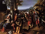 The Adoration of the Magi By Antonio da Correggio
