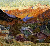 Autumn Morning 1908 By Giovanni Giacometti