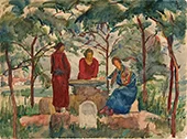 Gravedona 1924 By Giovanni Giacometti