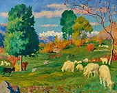 Autumnal Landscape 1932 By Giovanni Giacometti