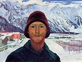 Self Portrait 1899 By Giovanni Giacometti
