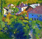 Stampa in the Fall By Giovanni Giacometti