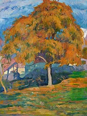 The Walnut Tree 1916 By Giovanni Giacometti