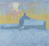 Winter Fog Winter in Maloja 1910 By Giovanni Giacometti