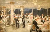 An Evening of Prizes at the Armenonville Pavilion 1905 By Henri Gervex
