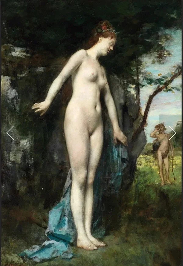 Diana and Acteon By Henri Gervex