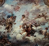 France Welcoming Abundance A Ceiling Project for the Elysee Palace By Henri Gervex