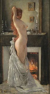 Parisina in Her Toilet By Henri Gervex