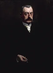 Portrait of French Politician Pierre Waldeck Rousseau 1894 By Henri Gervex