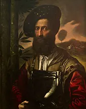 Portrait of a Warrior By Dosso Dossi