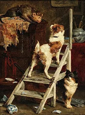 Come on you Coward By Charles van den Eycken