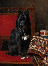 Our Old Friend 1896 By Charles van den Eycken