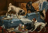 Playing Havoc 1894 By Charles van den Eycken