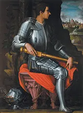 Portrait of Alessandro de' Medici By Giorgio Vasari