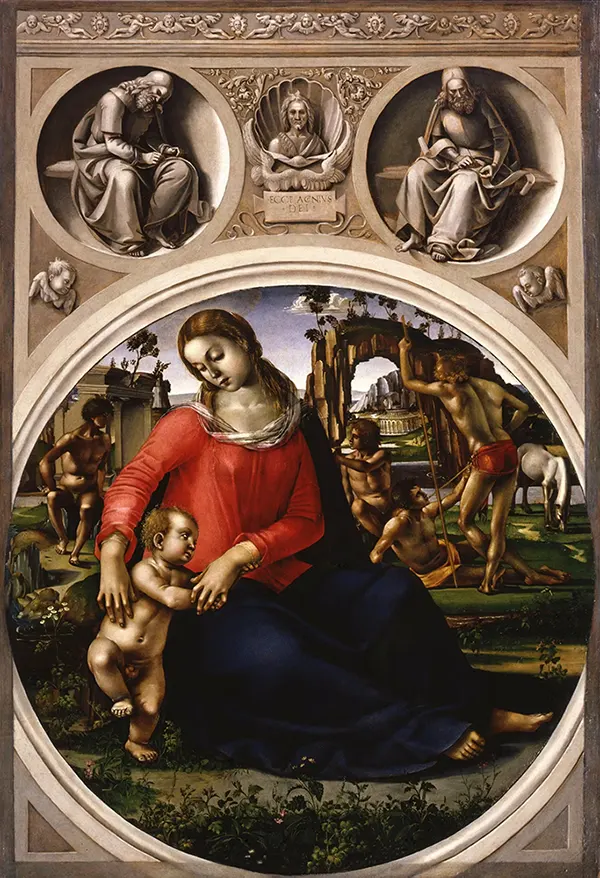 Madonna with Child By Luca Signorelli