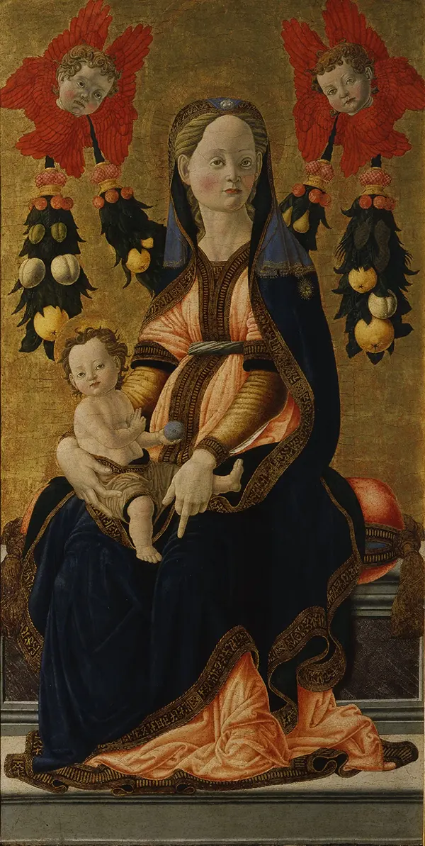 Madonna with Child By Franco di Piero