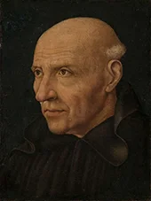 Portrait of a Man By Jean Fouquet