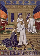 The Coronation of the Virgin c1445 By Jean Fouquet