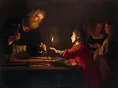 Childhood of Christ c1620 By Gerard van Honthorst