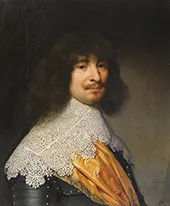 Portrait of a Gentleman By Gerard van Honthorst