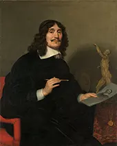 Portrait of an Artist By Gerard van Honthorst
