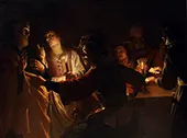 The Denial of Saint Peter c1620 By Gerard van Honthorst