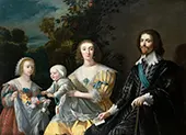 The Duke of Buckingham and his Family By Gerard van Honthorst