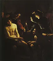 The Mocking of Christ By Gerard van Honthorst