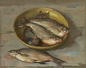 Herring in a Bowl By Abraham Fresco