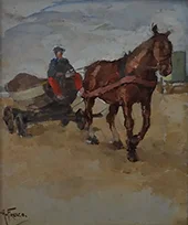 Horse and Carriage By Abraham Fresco