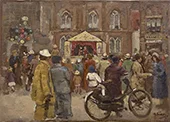 The Puppit Show on the Dam Amsterdam By Abraham Fresco