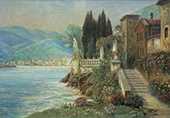 A View of Capri By Alois Arnegger