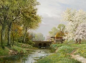 Landscape in Spring III By Alois Arnegger