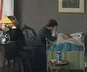 A Wakeful Night 1888 By Jacob Bratland