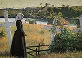 Po Churchyard 1889 By Jacob Bratland