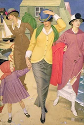 Along the Shore 1914 By Joseph Edward Southall
