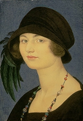 Portrait of Jocelyne Verney Gaskin 1924 By Joseph Edward Southall