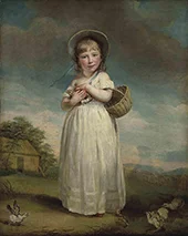Portrait of Harriet Bailey Foster By James Northcote