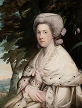 Portrait of Lady Hinton By James Northcote