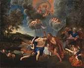 The Baptism of Christ By Francesco Albani