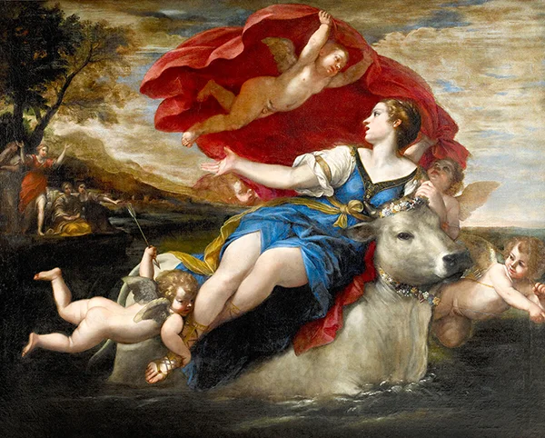 The Rape of Europa By Francesco Albani