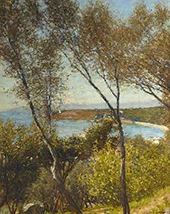 A Ligurian Bay By Henry Herbert la Thangue