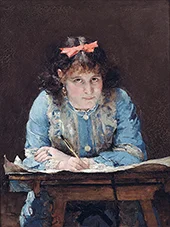 The Drawing 1879 By David Oyens