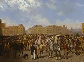 Old Smithfield Market 1824 By Jacques-Laurent Agasse