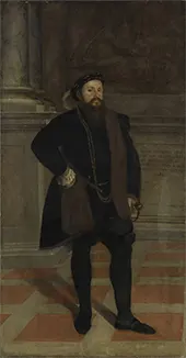 Hans Christoph Vohlin von Frickenhausen By Lambert Sustris