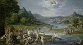 The Baptism of Christ By Lambert Sustris