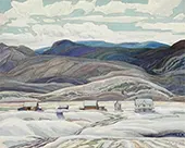 Bisset Farm 1933 By Franklin Carmichael