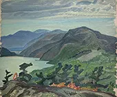 Cranberry Lake 1938 By Franklin Carmichael