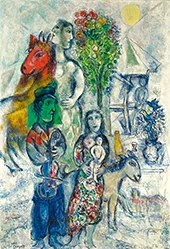 Family 1971 By Marc Chagall