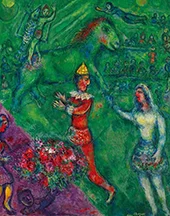 The Green Circus By Marc Chagall